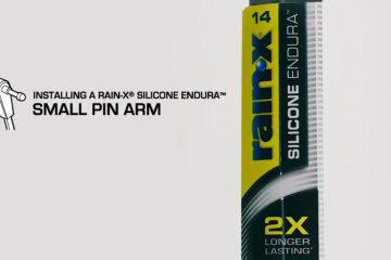 Rain-X Silicone Endura Installation - Small Pin Arm